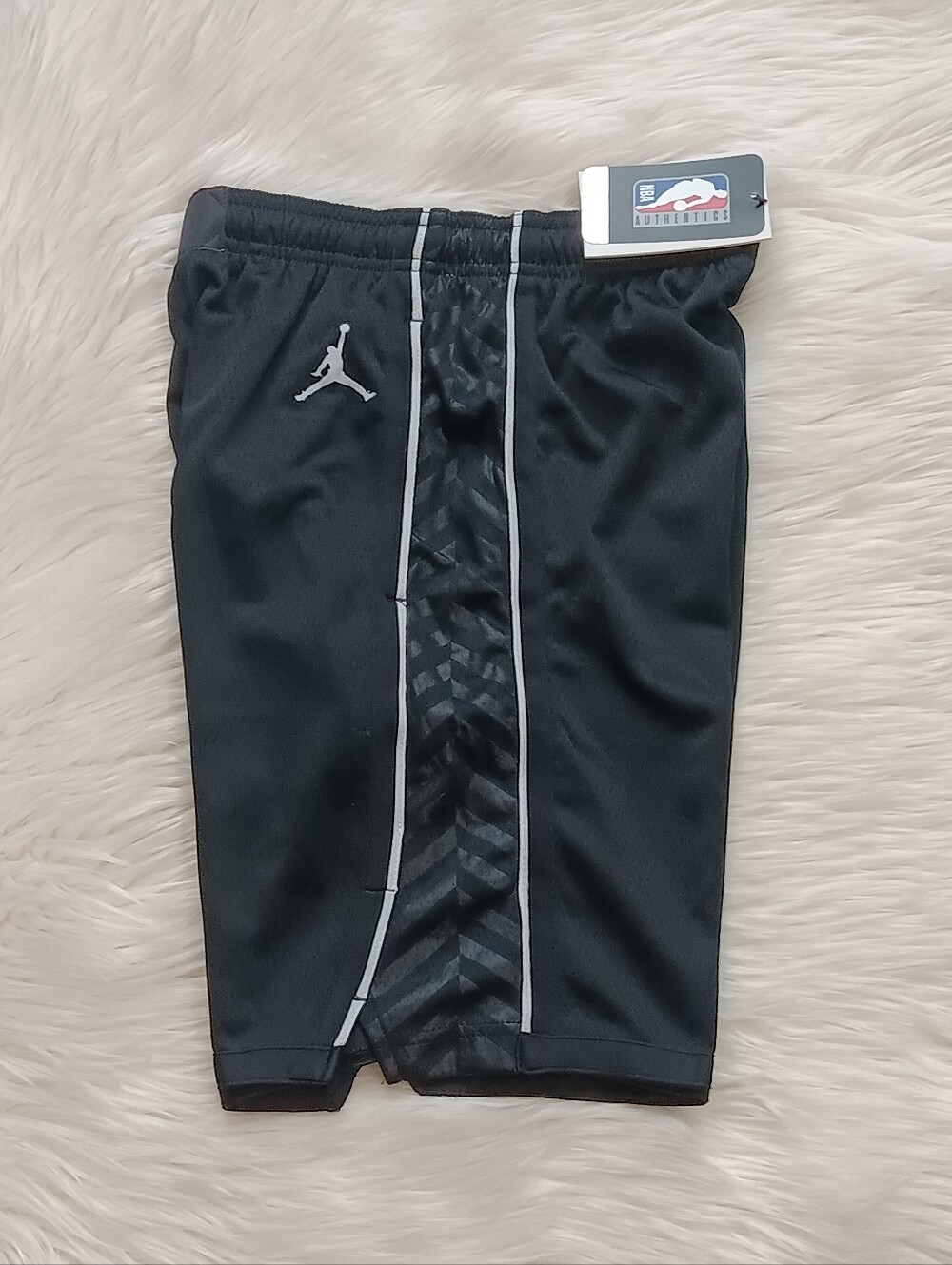 NWT Nike Jordan Youth Brooklyn Nets NBA Basketball Shorts Black S,M,L